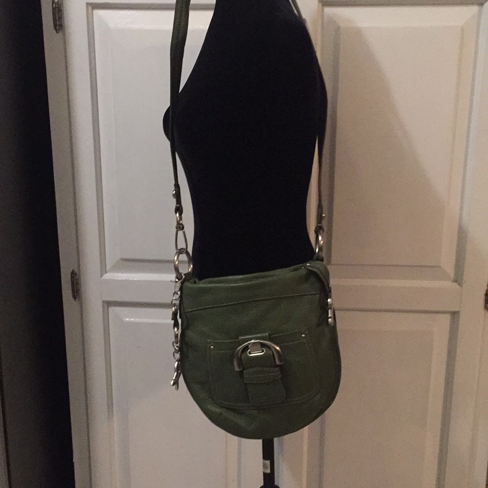 SOLD - B. Makowsky leather crossbody - Picture 1 of 9